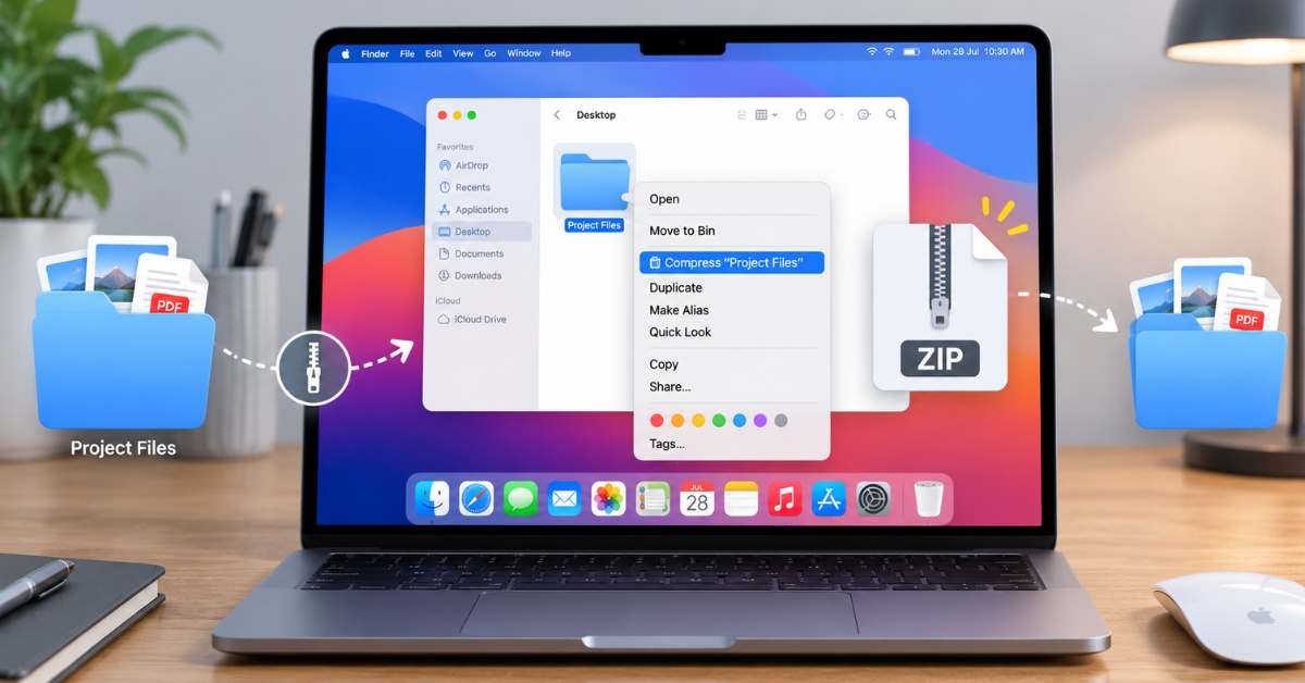 How to Zip and Unzip Files and Folders on Mac