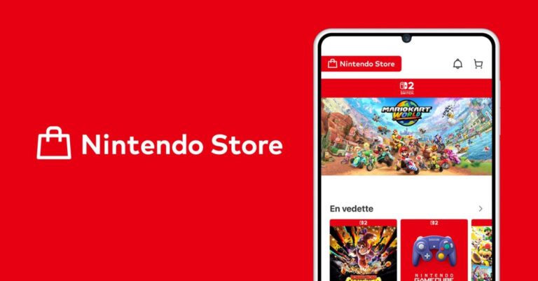 Nintendo store on iphone