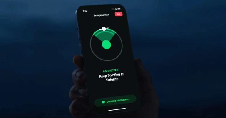 apple satellite features