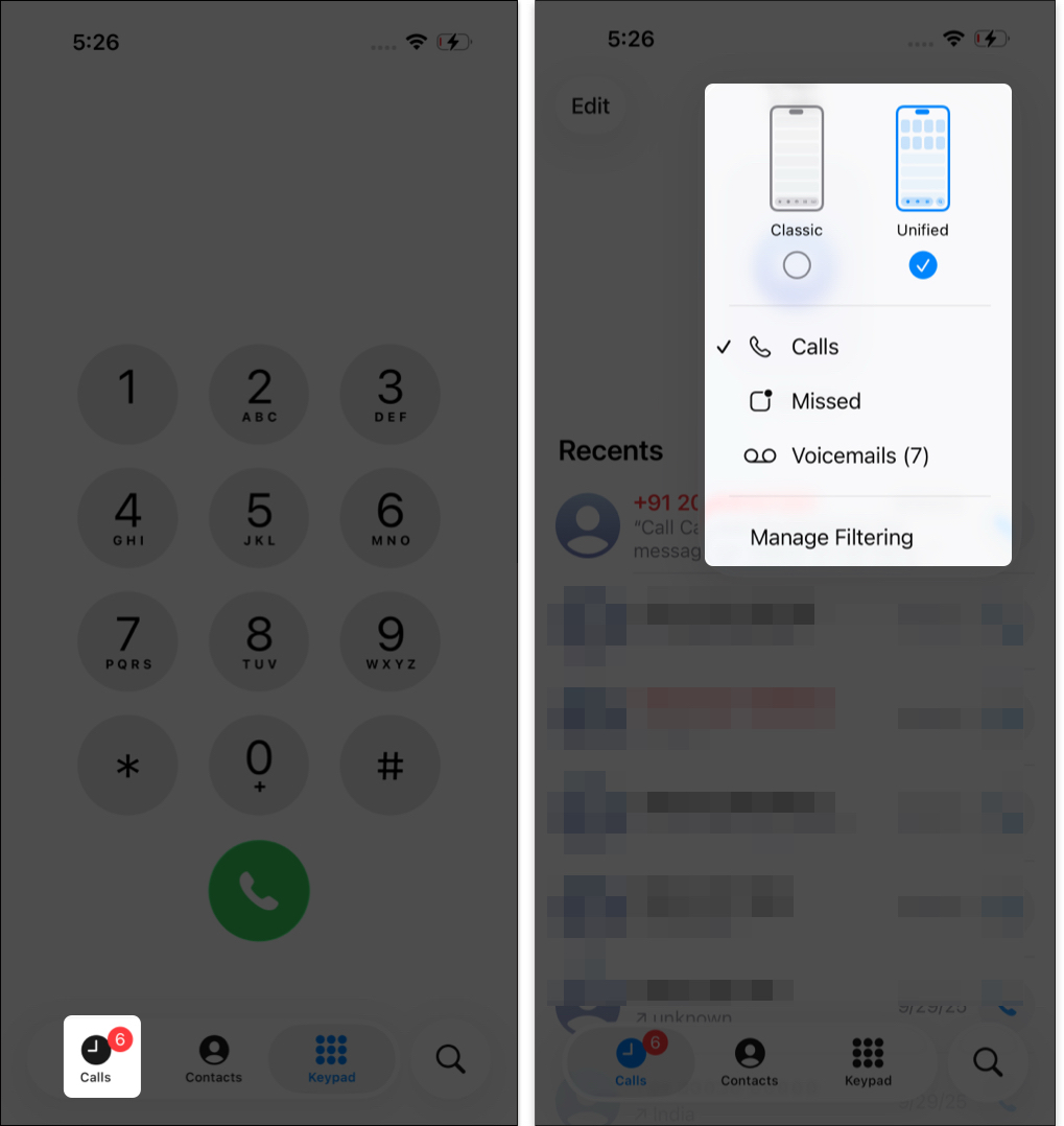 Fresh unified design on the iPhone