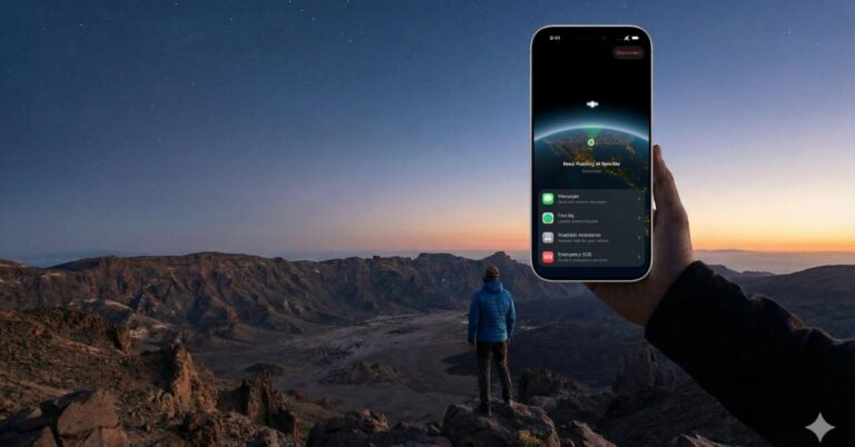 How to Send a Text Message via Satellite on iPhone (iOS 26)