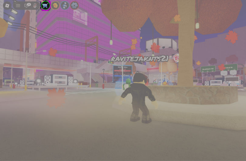 Launch Funky Friday on Roblox and click the shopping cart icon