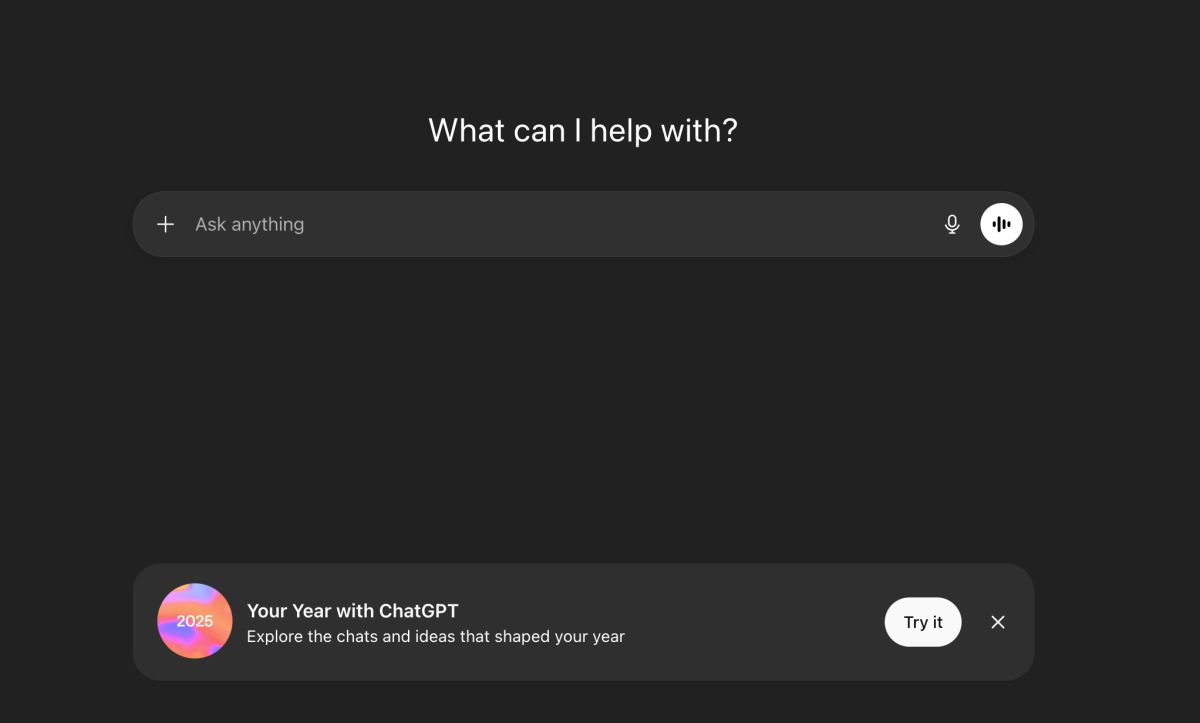 Your Year in ChatGPT