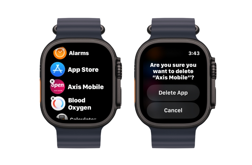 Delete Apps Directly on Apple Watch