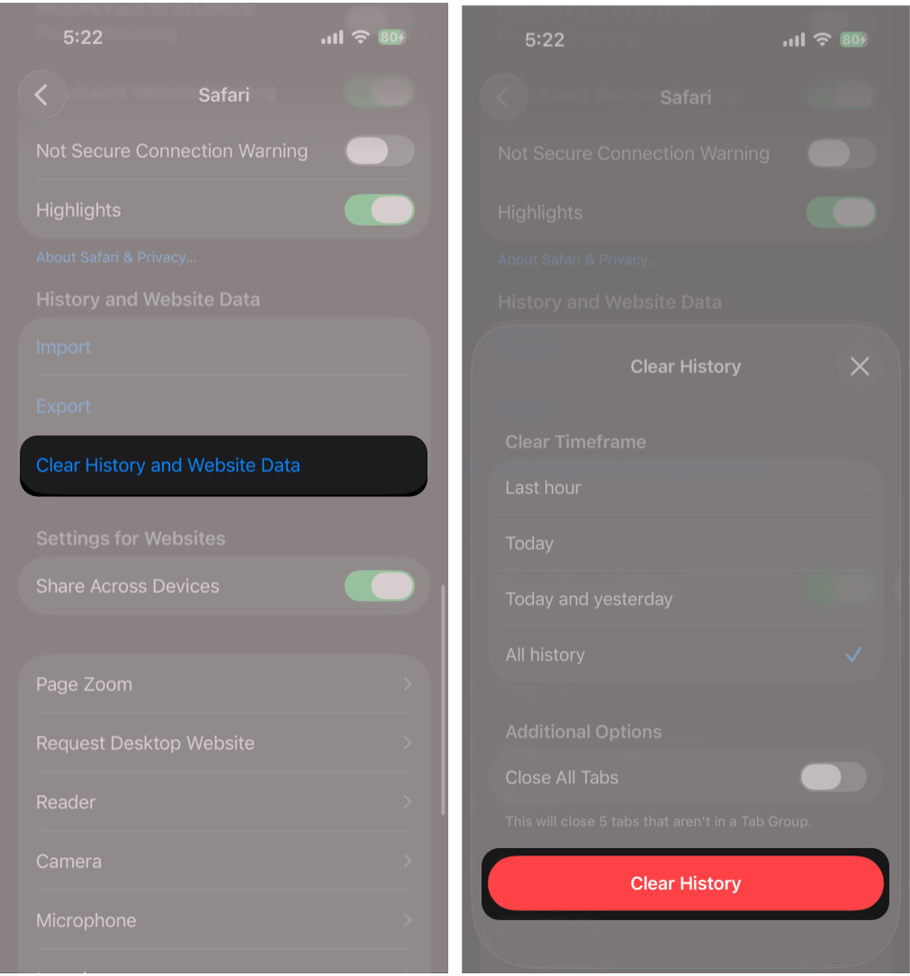 How to Remove Fake Apple Security Alerts on iPhone – iGeeksBlog Scroll down and tap Advanced, select Website Data, and tap Remove All Website Data.