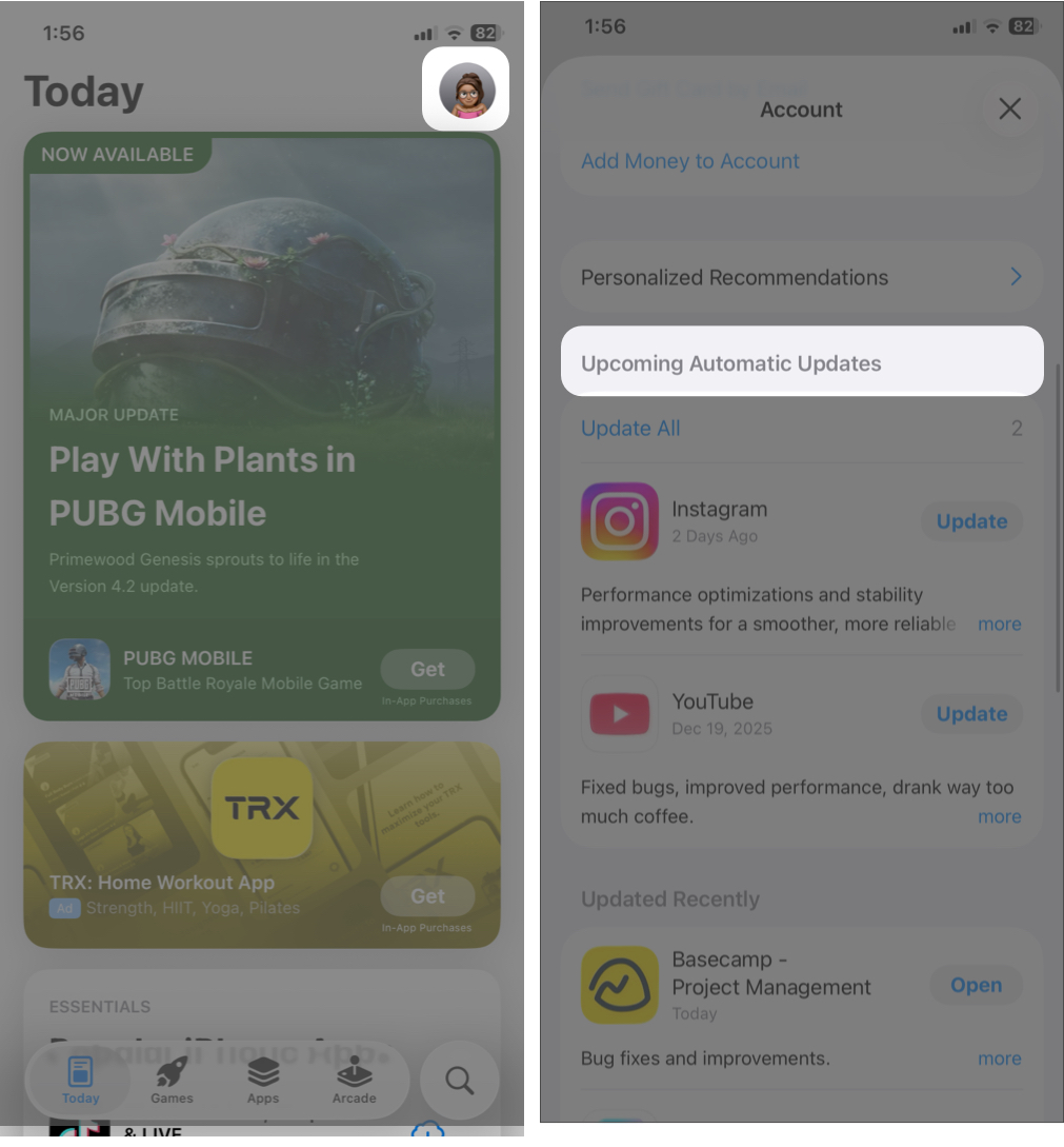 Update Whatsapp Manually in App Store