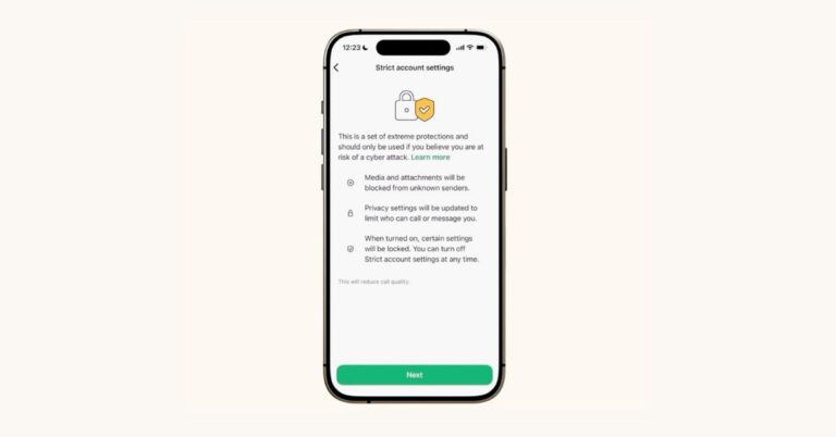 WhatsApp Introduces Strict Account Settings to Protect High-Risk Users