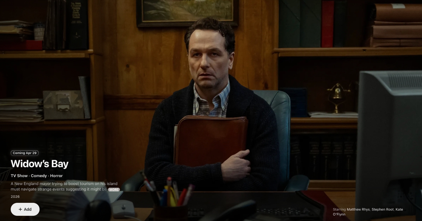 New Shows and Movies Coming to Apple TV in March 2026 – iGeeksBlog Widow’s Bay