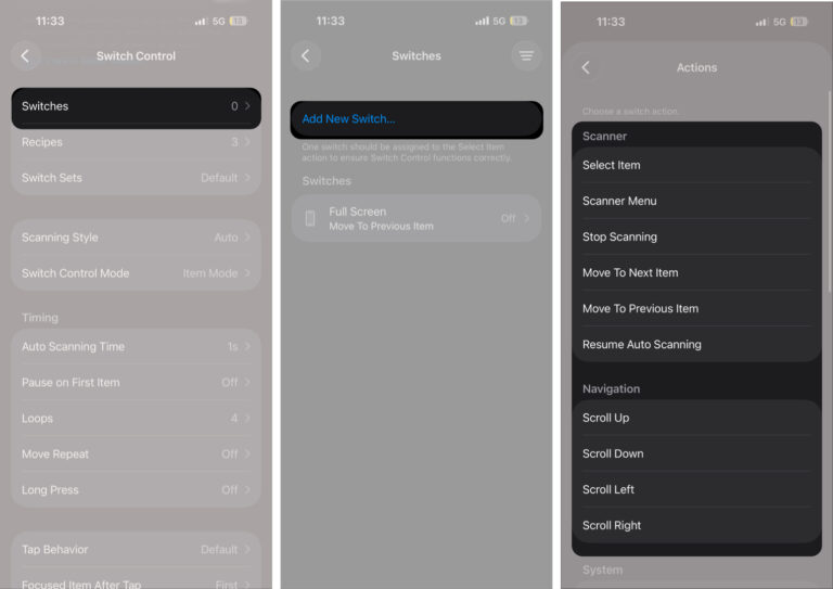 How to Use Switch Control on iPhone and iPad - iGeeksBlog