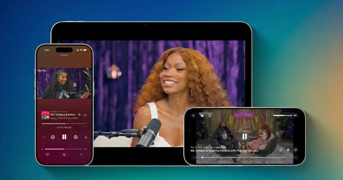 Apple podcasts iOS 26.4 Beta 1