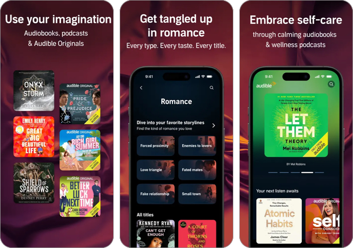 Audible Audiobook Apps