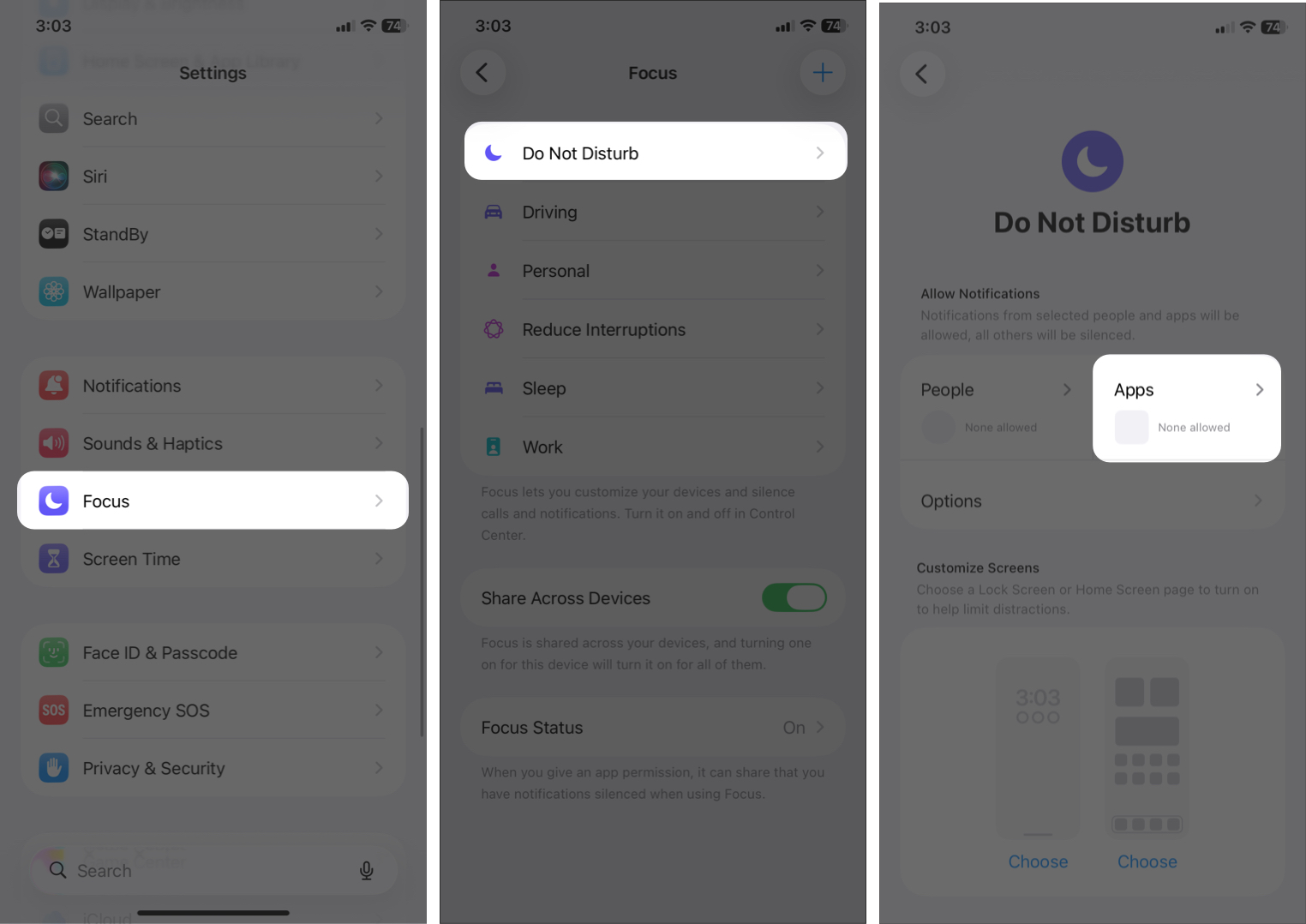 How to Mute Someone on FaceTime: A Complete Guide Customizing App notifications for Do Not Disturb on iPhone.