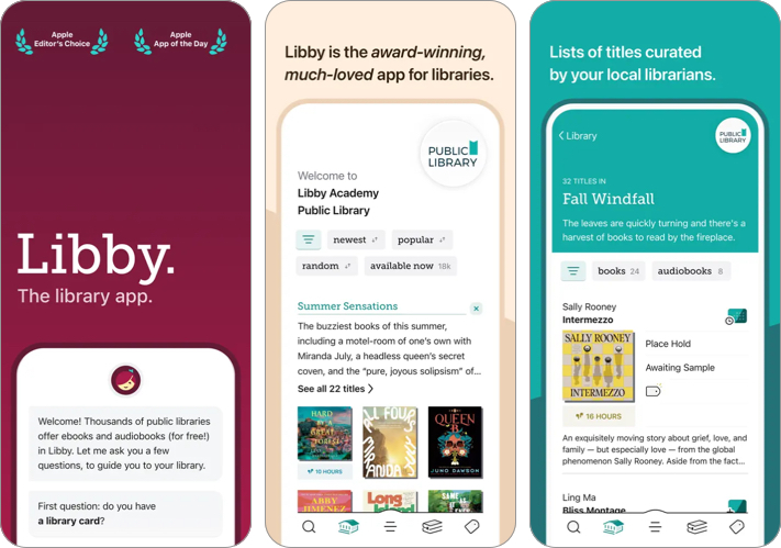 Libby Audiobook Apps