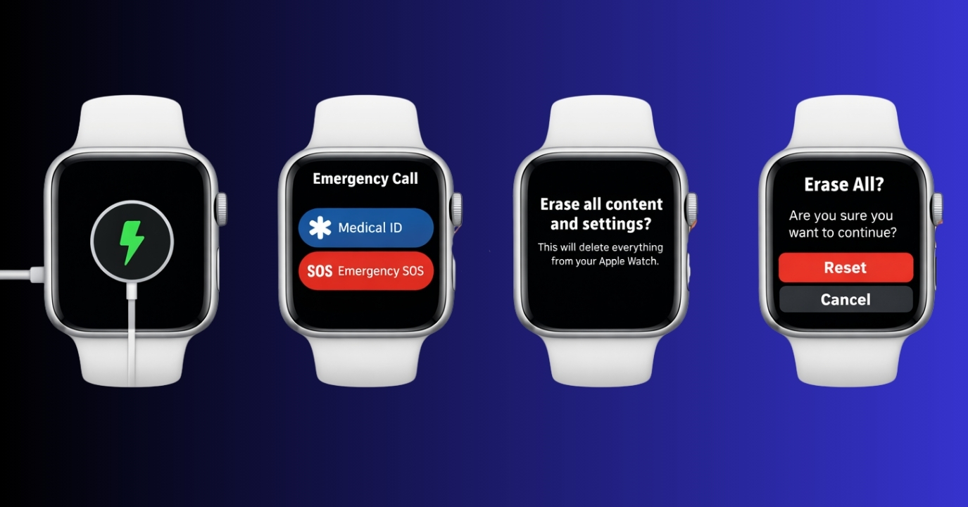 Reset Apple Watch Directly on the Watch