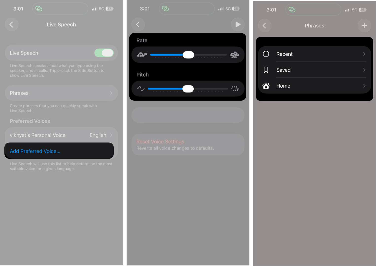 How to Use Live Speech on iPhone, Mac, and Apple Watch (Complete Guide) – iGeeksBlog Tap Add Preferred Voice, Select the Preferred Language, Then Choose Your Preferred Voice.