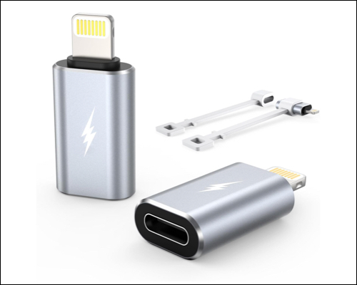 TechMatte Female USB-C to Male Lightning Adapter