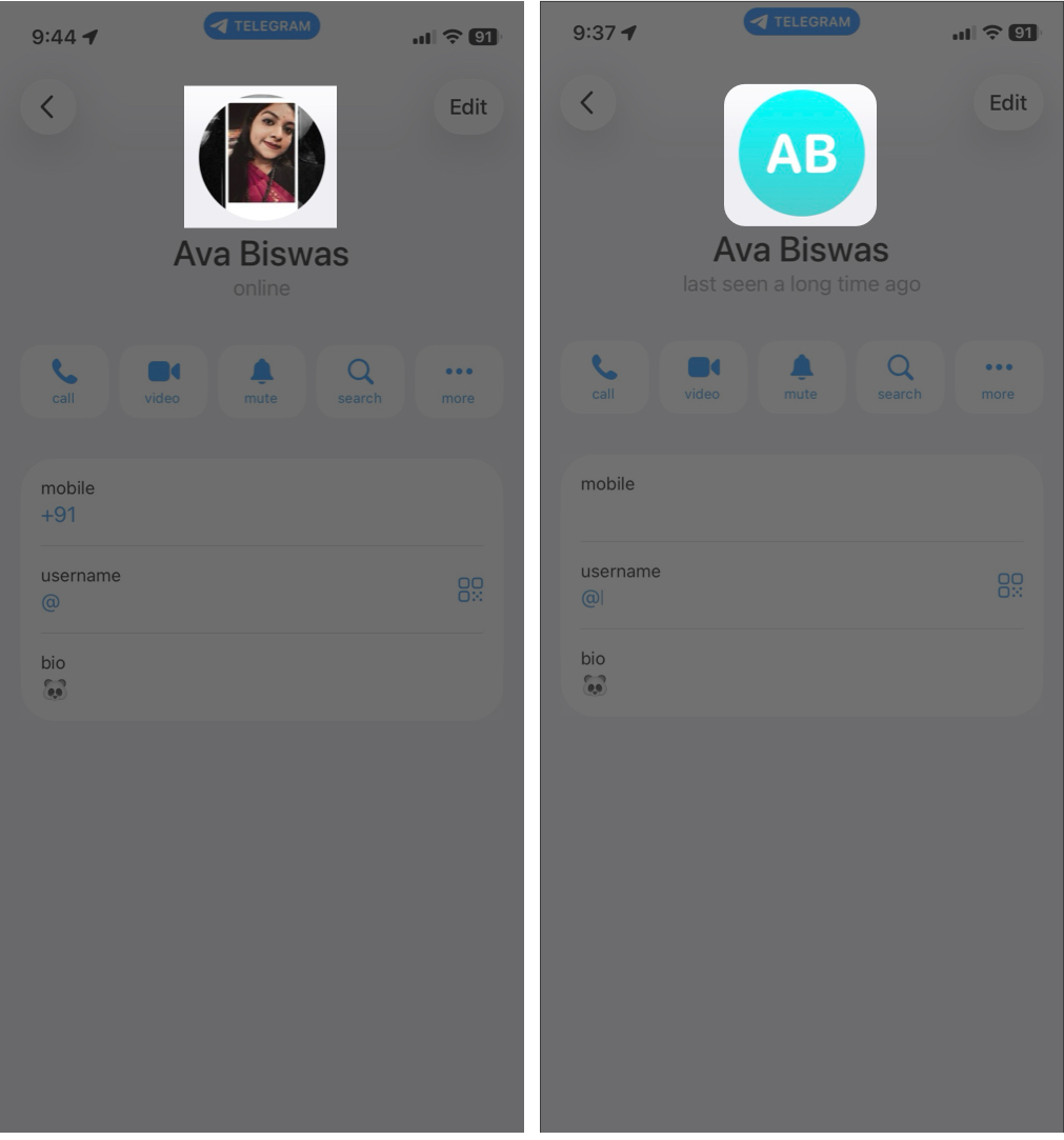 Their Profile Picture Disappears