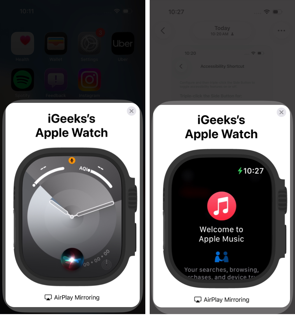 How to Mirror Your Apple Watch on Your iPhone: A Simple Guide – iGeeksBlog Using Gestures and the Digital Crown to Navigate an Apple Watch.