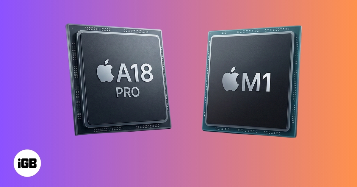 A18 Pro vs M1 How Apple’s iPhone Chip Compares to the First Mac Silicon