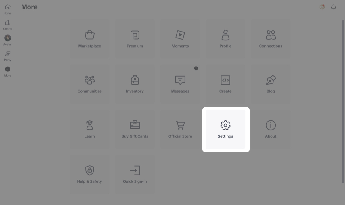 Go To More Then Go Settings