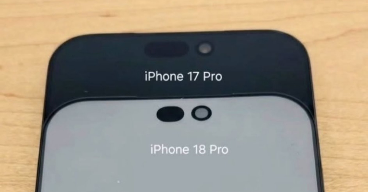 iPhone 18 Pro leaks suggest a smaller Dynamic Island with under-display Face ID shift