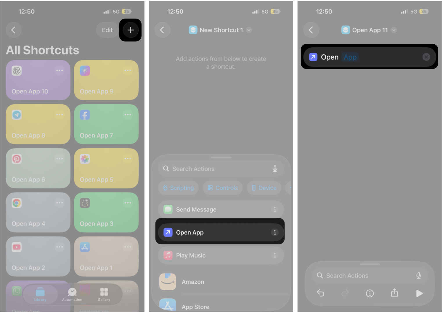 Creating an App Shortcut