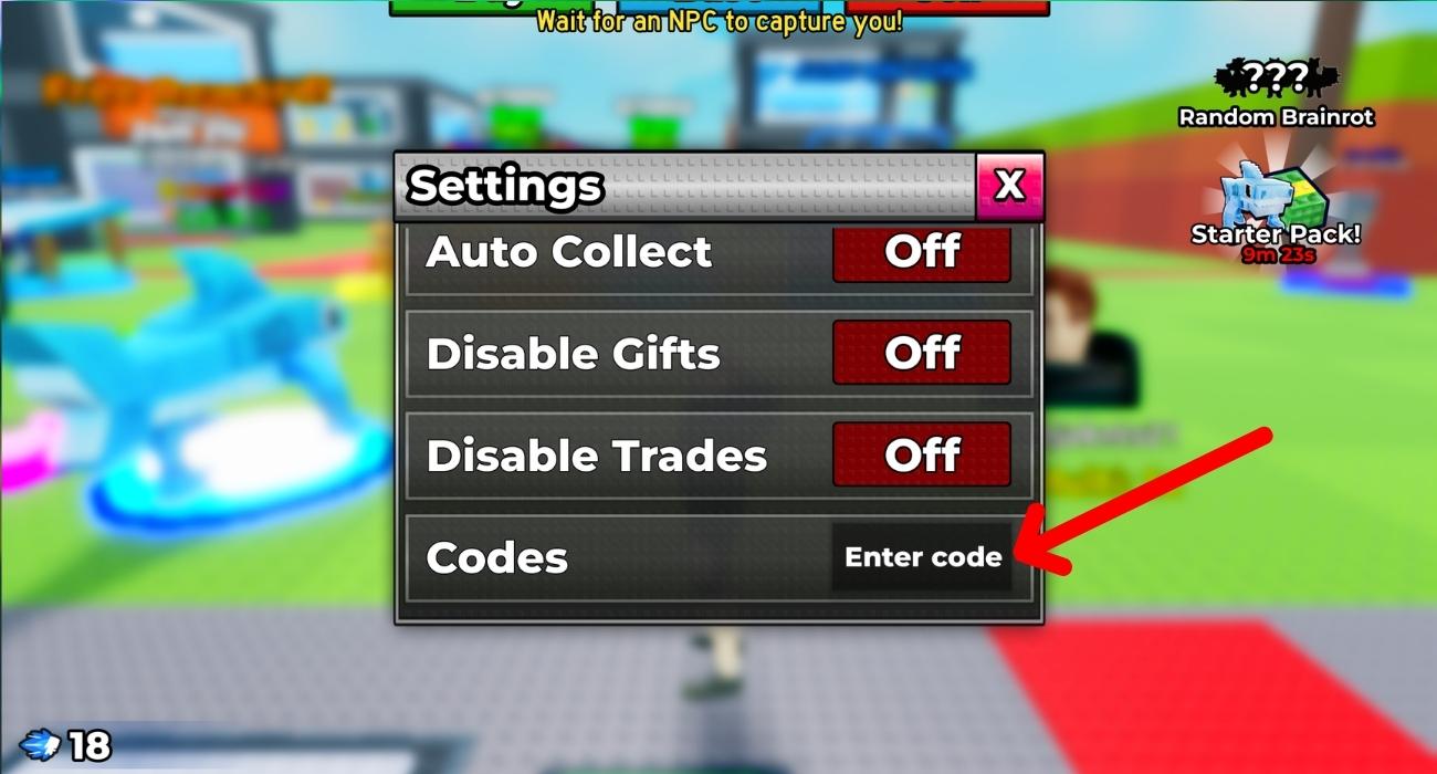 Enter a code and claim your reward