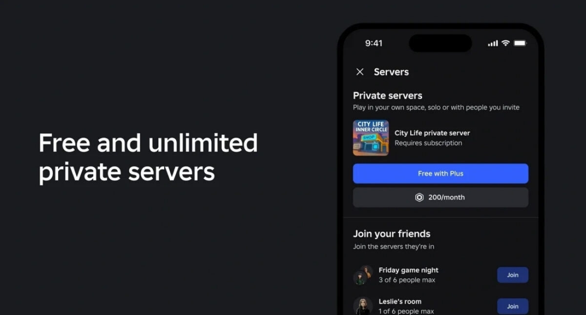 Free Unlimited Private Servers