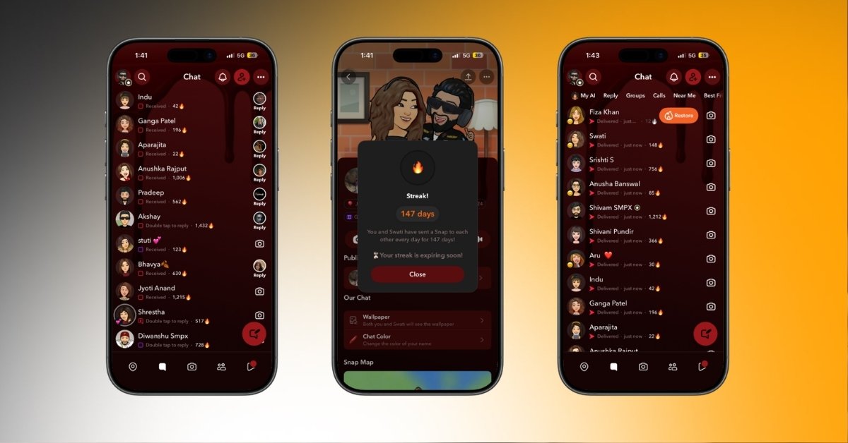 I tried maintaining Snap streaks daily, and it’s harder than it looks