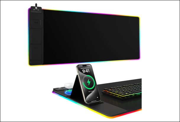 Miroddi Wireless Charging Desk Mat