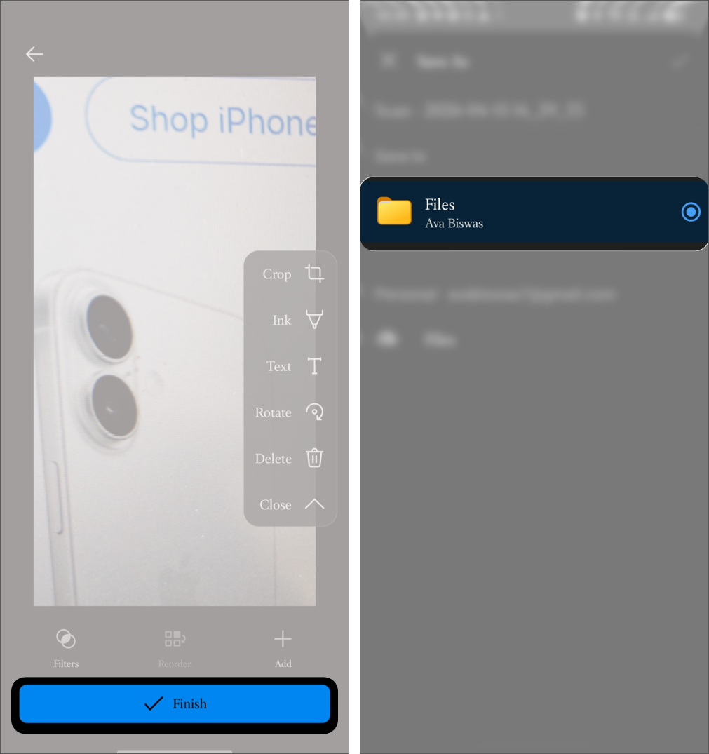 Save as PDF directly to OneDrive