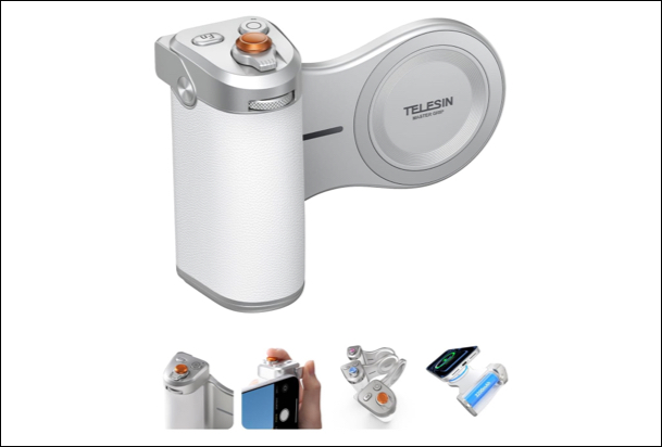 TELESIN Magnetic Imaging Master Grip