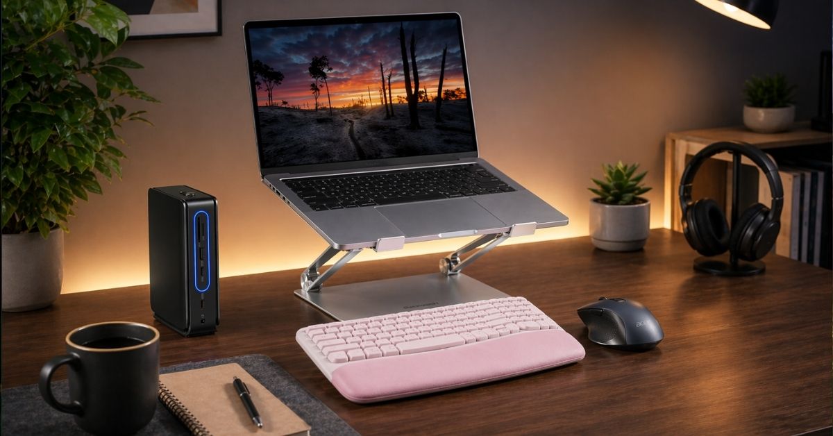 These desk accessories actually made my setup more productive
