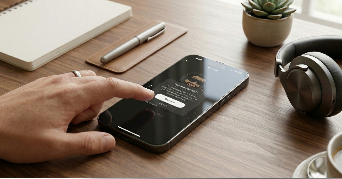 Thinking of removing Bitmoji from Snapchat (1)