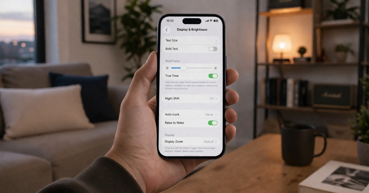 My iPhone screen felt too harsh on my eyes until I fixed these settings