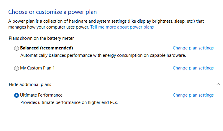 ultimate performance