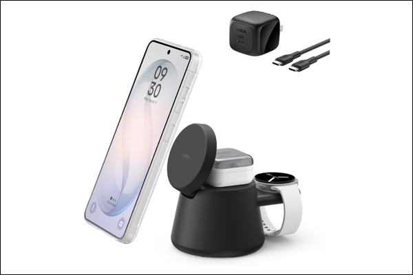 Belkin 3 in 1 wireless charging station for Samsung galaxy s26