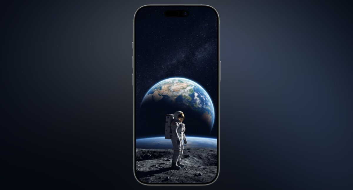 Earth on the horizon