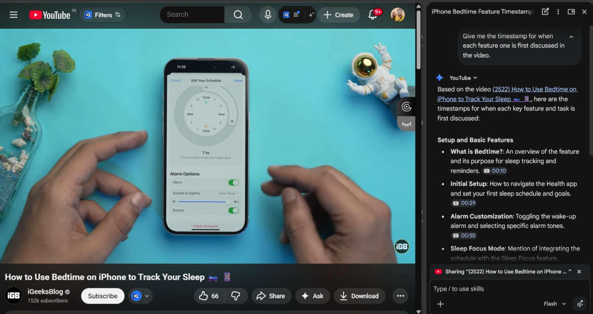 Enable the Gemini sidebar