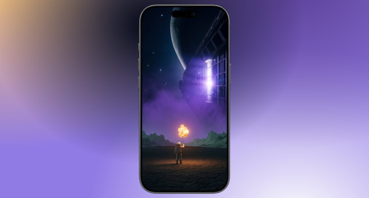 The purple planet dreamscape