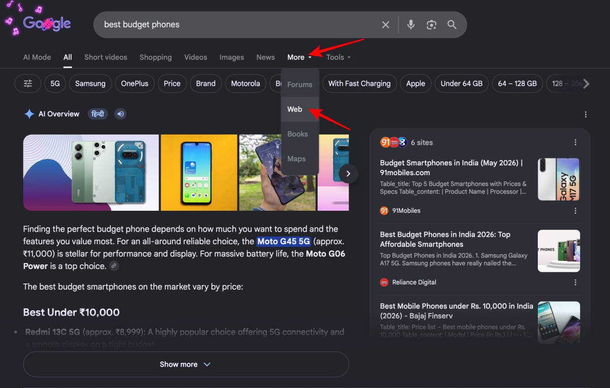 Web filter