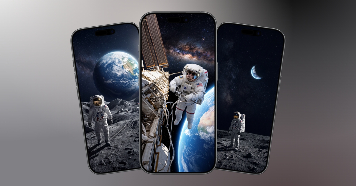 These astronaut wallpapers will make your iPhone look like NASA’s