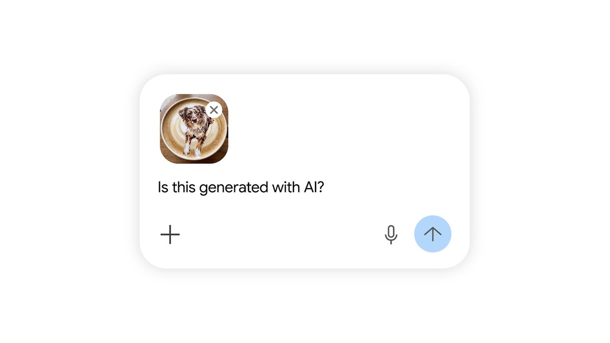 SynthID AI content verification interface from Google I/O 2026