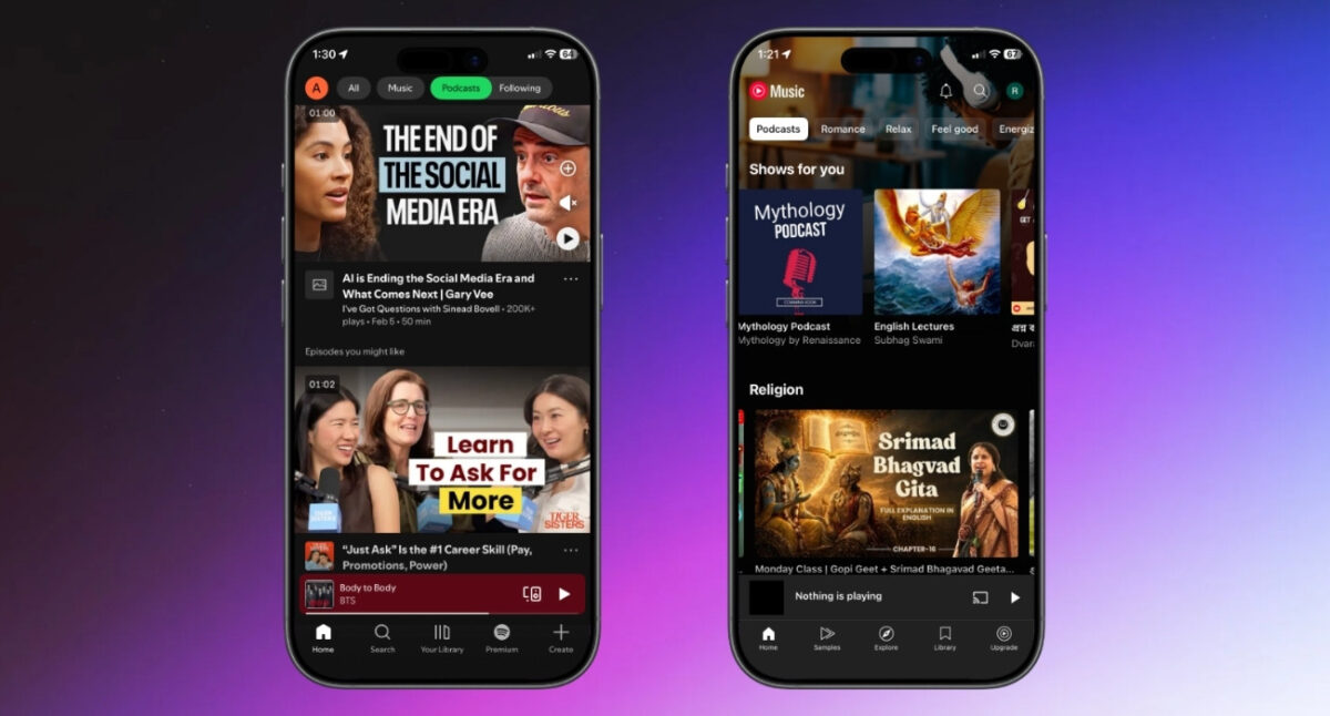 hidden features Spotify vs YouTube Music