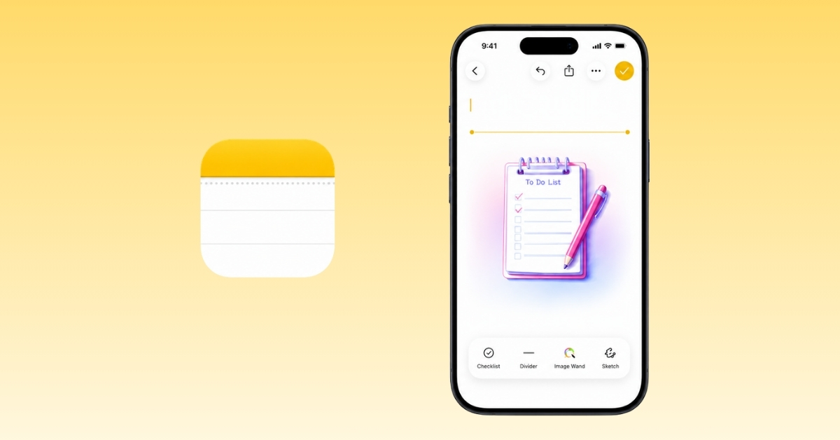 Here’s everything new for Apple Notes in iOS 27