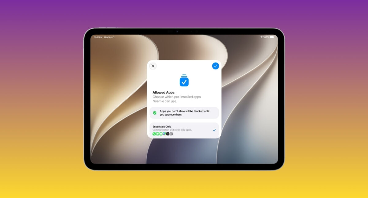 Apple parental controls and child safety features in iOS.