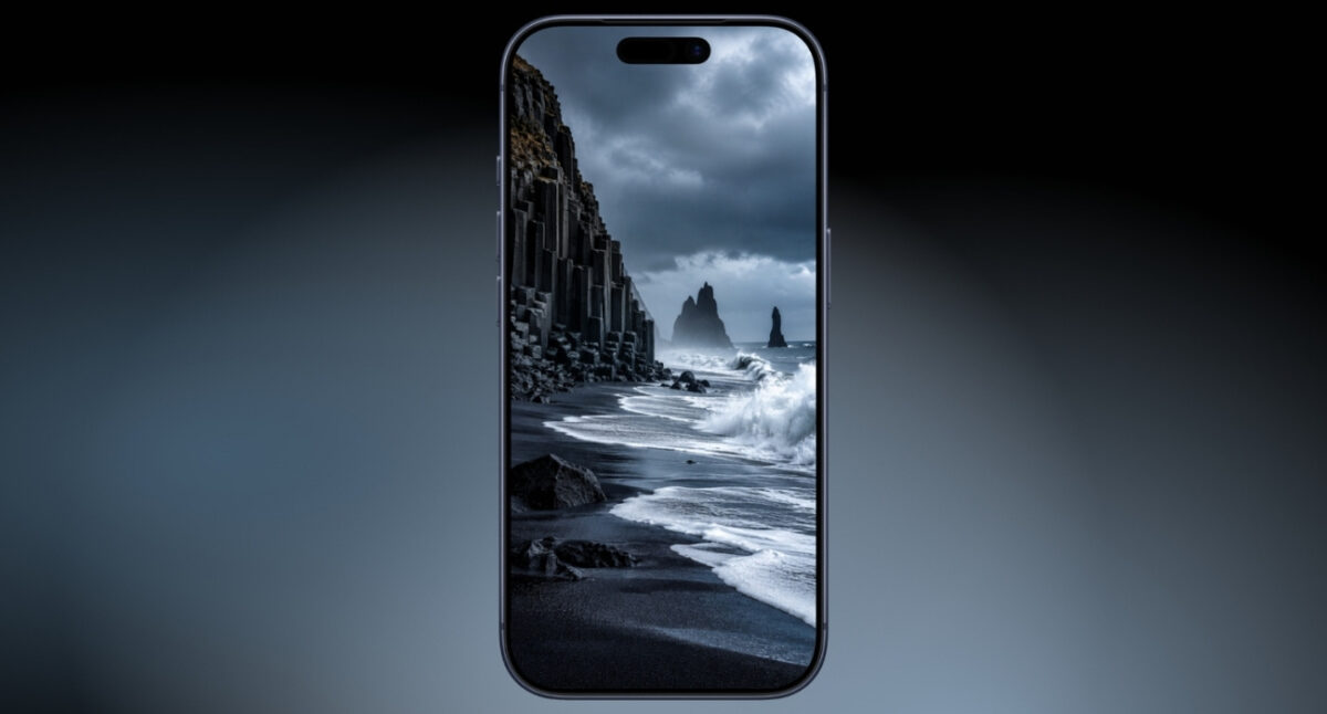 Black sand storm