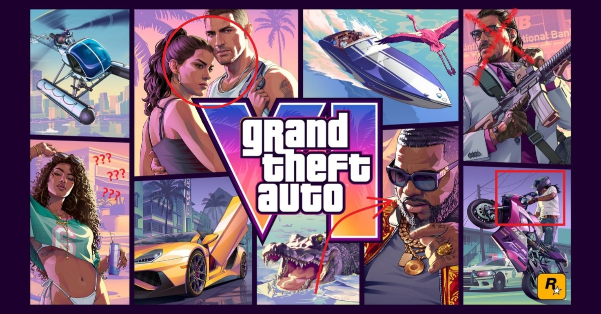 GTA 6 cover art analysis: 6 interesting details you probably missed