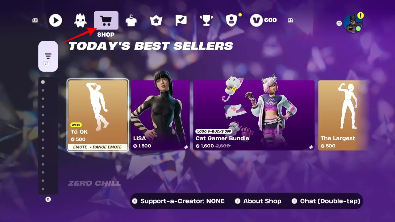 Item Shop Fortnite