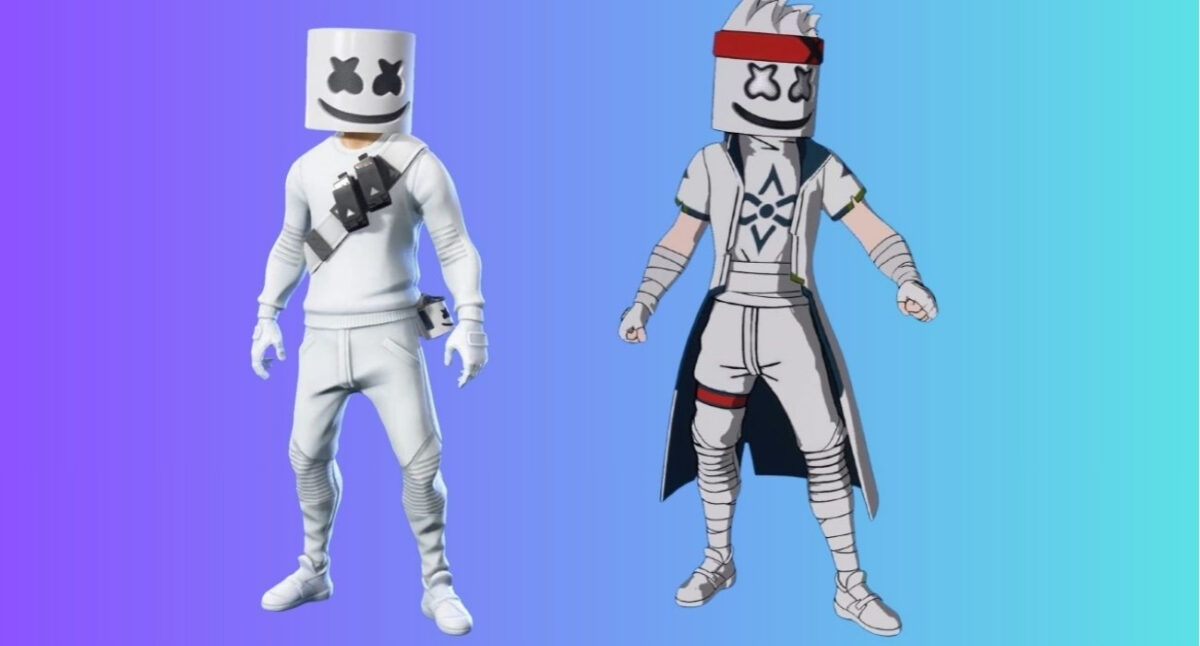 Marshmello skin variants fortnite